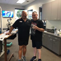 Michael the owner and Michael the very Grateful Patient. Michael the owner and Michael the very Grateful Patient.