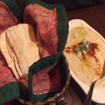 Persian Grill - Garlic hummus and pita - Persian/Iranian Near Me - Lafayette Hill, Pennsylvania