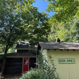 Exterior outside entrance of Rodgers Book Barn - Second building with more inexpensive books. - Hillsdale, New York Exterior outside entrance of Rodgers Book Barn - Second building with more inexpensive books. - Hillsdale, New York