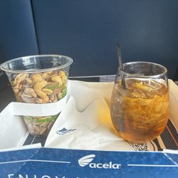 Amtrak - A nice big drink to make it to Boston. Which I did lol