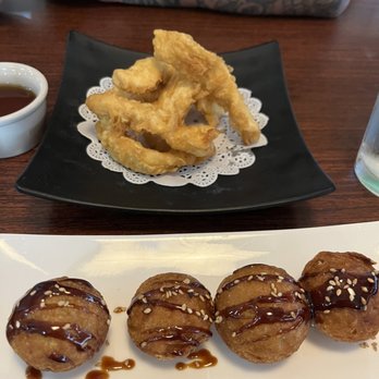 Sushi & Maki - Shrimp Tempura (10.5) Takoyaki (6.95) - Sushi Bars Near Me - Portland, Oregon Sushi & Maki - Shrimp Tempura (10.5) Takoyaki (6.95) - Sushi Bars Near Me - Portland, Oregon