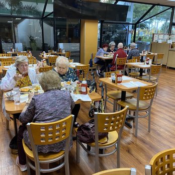 Bagel Twins - a group of people eating in a restaurant - Breakfast & Brunch Near Me - Delray Beach, Florida