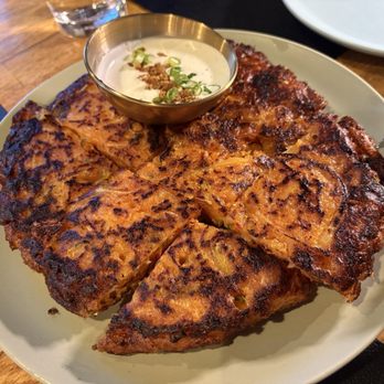 Birdies by Chef Kevin Lee - Kimchi pancake - Steakhouses Near Me - Edmond, Oklahoma Birdies by Chef Kevin Lee - Kimchi pancake - Steakhouses Near Me - Edmond, Oklahoma