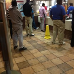 The place was dirty and had extremely slow workers... What ever happened to customer service!??
