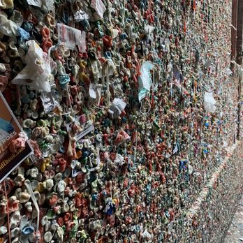 The Gum Wall - Local Flavor Near Me - Seattle, Washington The Gum Wall - Local Flavor Near Me - Seattle, Washington