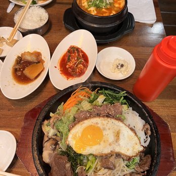 Five Senses - Dol Pan Sot Bi Bim Bap - Korean Near Me - New York, New York Five Senses - Dol Pan Sot Bi Bim Bap - Korean Near Me - New York, New York