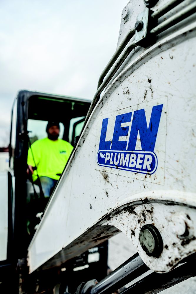 Slide of Len The Plumber