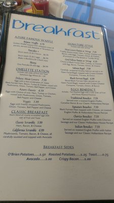 Menu photo 4 Azure Bistro San Juan, TX