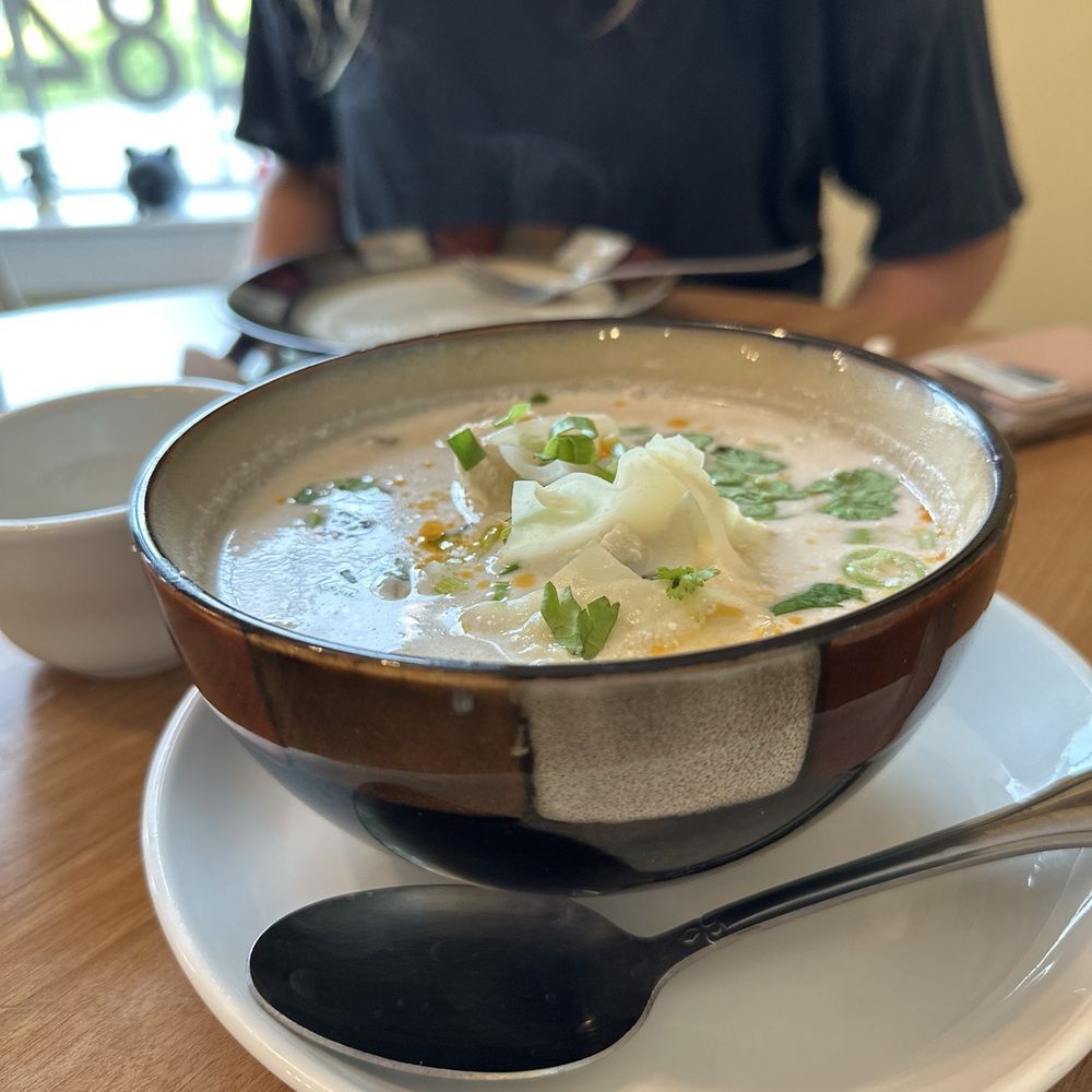 Thai Pasta - Tom Kha Soup- Bowl - Thai Near Me - Biddeford, Maine Thai Pasta - Tom Kha Soup- Bowl - Thai Near Me - Biddeford, Maine