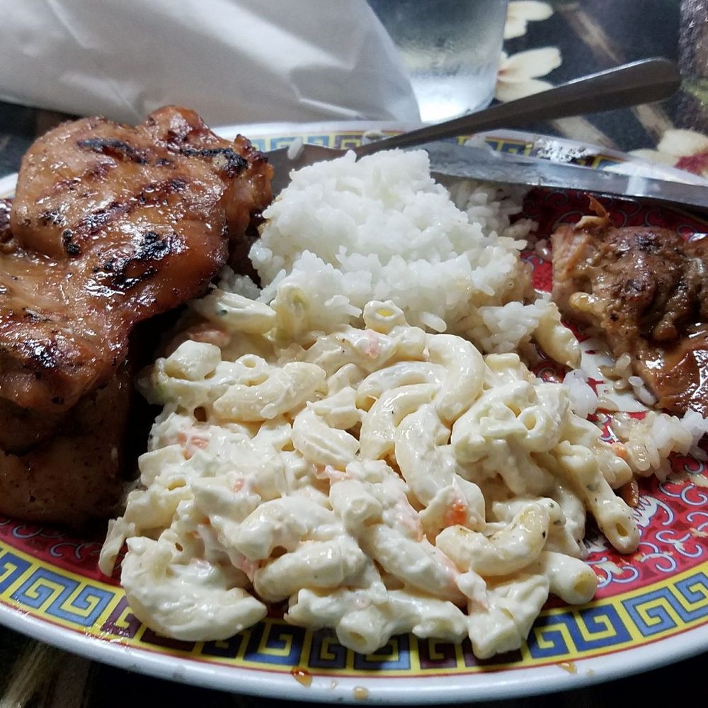 Hula Hands Restaurant - Double Chicken w rice and Mac - Hawaiian Near Me - Anchorage, Alaska Hula Hands Restaurant - Double Chicken w rice and Mac - Hawaiian Near Me - Anchorage, Alaska