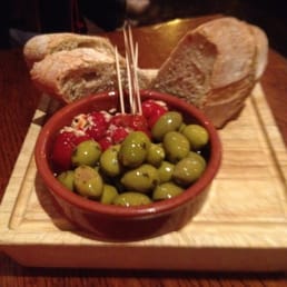 Feta stuffed peppers with olives (starter to share) Feta stuffed peppers with olives (starter to share)