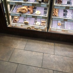 Tim Hortons - Bagels not even properly placed