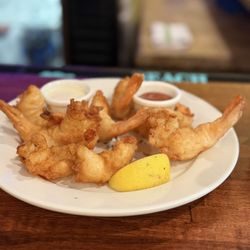 Blue Seafood & Spirits - Fried Shrimp on the Bar Happy Hour menu