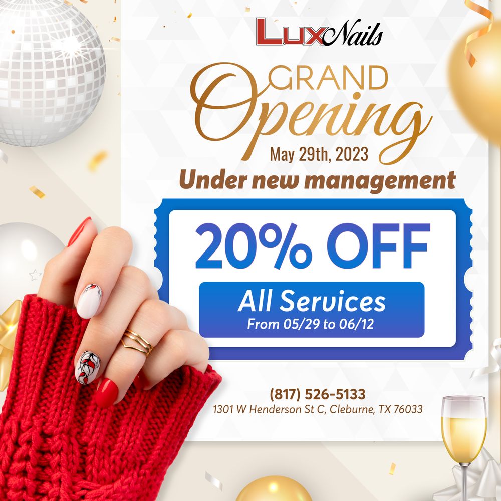 LUX NAILS Updated August 2024 127 Photos 1301 W Henderson St