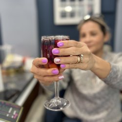 Hammered And Nail Spa - Remember we have complementary drinks