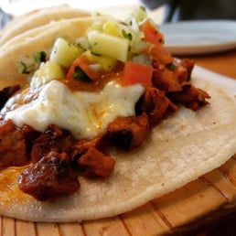 Pastor Marinated Pork Tacos