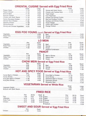 Menu photo 2 China Palace North Charleston, SC