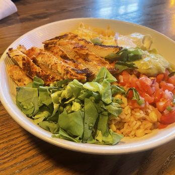 Sitting Duck Tavern - Blackened chicken burrito bowl with - American Near Me - Oxford, Connecticut Sitting Duck Tavern - Blackened chicken burrito bowl with - American Near Me - Oxford, Connecticut