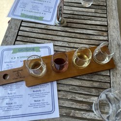 Isinglass Estate - Sweet wine flight so delicious