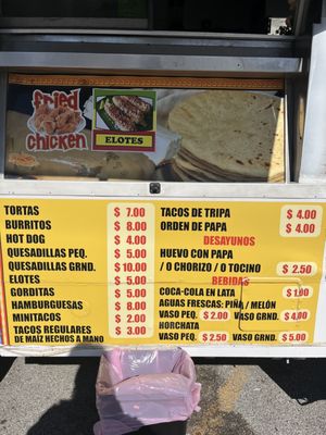 Menu photo 1 Taqueria Del Norte Pasadena, TX