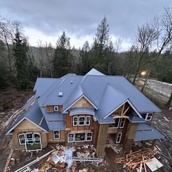 Lomak roofing - Aluminum roof, new construction