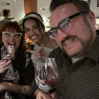 Sixty Vines - Wine selfies with the server who took care of us. - New American Near Me - Nashville, Tennessee