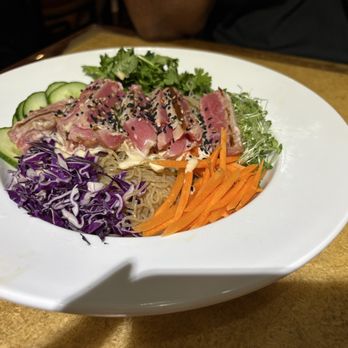 The Local at Forest & Ridge - Ahi tuna and noodle salad. - American Near Me - Henrico, Virginia The Local at Forest & Ridge - Ahi tuna and noodle salad. - American Near Me - Henrico, Virginia