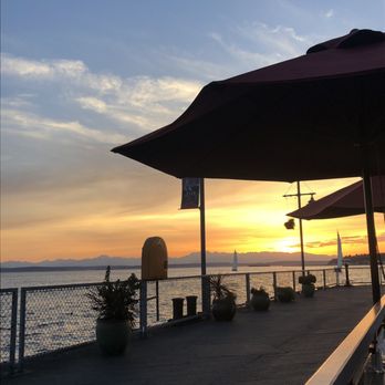AQUA by El Gaucho - Great view from the outdoor patio - Seafood Near Me - Seattle, Washington