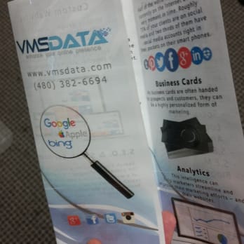 VMS Data - We do custom print work as well! - Web Design Near Me - Phoenix, Arizona