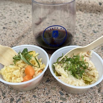 Taste of Mountain View - Asian box - chicken rice & veggie rice and wine - Festivals Near Me - Mountain View, California Taste of Mountain View - Asian box - chicken rice & veggie rice and wine - Festivals Near Me - Mountain View, California