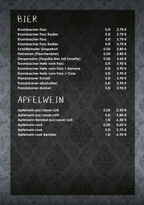 Menu photo 4 Unfass Bar Frankfurt, HE