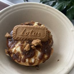 Biscoff cinnamon roll