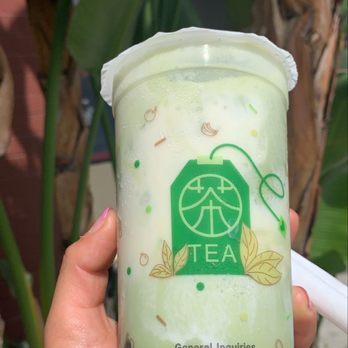 R&B Tea - Walnut - Matcha Stormy with boba - Coffee & Tea Near Me - Walnut, California R&B Tea - Walnut - Matcha Stormy with boba - Coffee & Tea Near Me - Walnut, California