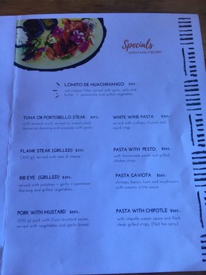 Menu photo 3 La Gaviota Zihuatanejo, GRO