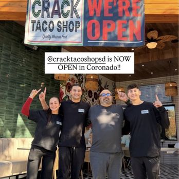 Crack Taco Shop - Owners! - Mexican Near Me - Coronado, California Crack Taco Shop - Owners! - Mexican Near Me - Coronado, California