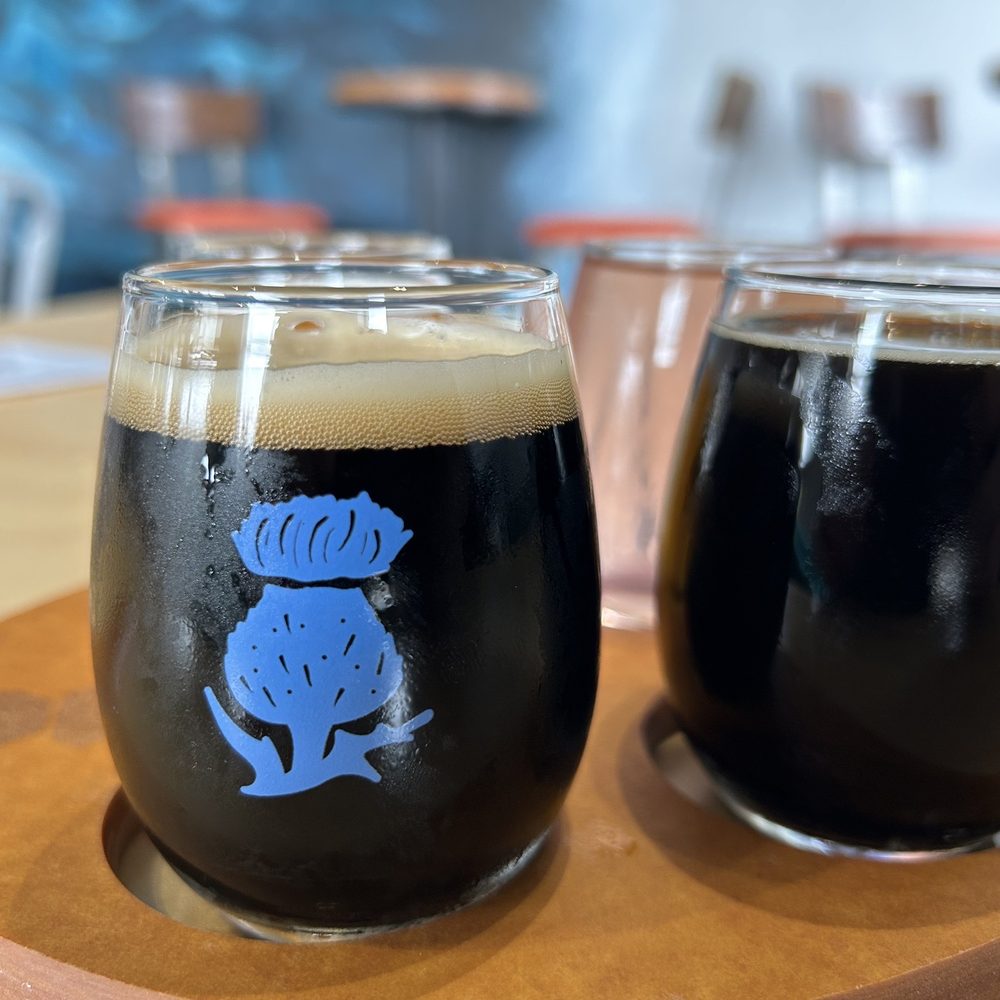 Little Thistle Brewing - two glasses of beer - Beer Bar Near Me - Rochester, Minnesota