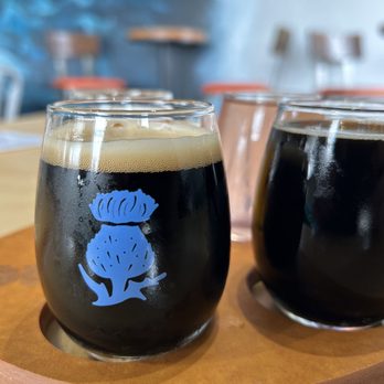 Little Thistle Brewing - two glasses of beer - Beer Bar Near Me - Rochester, Minnesota Little Thistle Brewing - two glasses of beer - Beer Bar Near Me - Rochester, Minnesota