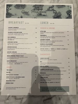 Menu photo 2 Persephone Bakery Wilson, WY