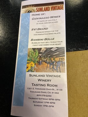 Sunland Vintage Winery by null