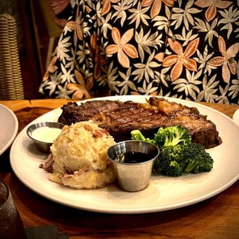 Stonefish Grill - 14 Oz. Prime Rib dinner .. Seriously ..amazing No take home box as so yummy he ate it all - Seafood Near Me - Haleiwa, Hawaii Stonefish Grill - 14 Oz. Prime Rib dinner .. Seriously ..amazing No take home box as so yummy he ate it all - Seafood Near Me - Haleiwa, Hawaii