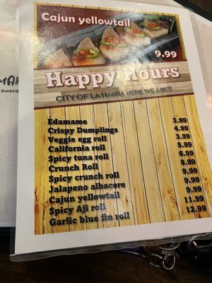 Menu photo 2 Hanamaru Sushi La Habra, CA Menu photo 2 Hanamaru Sushi La Habra, CA