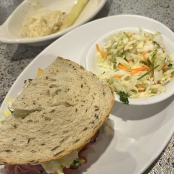Manhattan in the Desert - 1/2 Pastrami Sandwich with soup and Cole slaw - Delis Near Me - Palm Springs, California