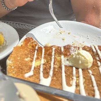 Main Street Cafe - Pineapple upside down pancake - Breakfast & Brunch Near Me - Brighton, Colorado Main Street Cafe - Pineapple upside down pancake - Breakfast & Brunch Near Me - Brighton, Colorado