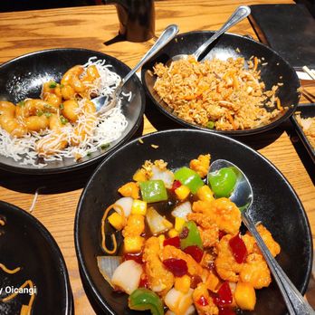 P.F. Chang's - Sweet n sour and honey glazed frozen ahrimp - Asian Fusion Near Me - Cerritos, California P.F. Chang's - Sweet n sour and honey glazed frozen ahrimp - Asian Fusion Near Me - Cerritos, California