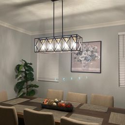 Chandelier installed by Hub City Electric. Chandelier installed by Hub City Electric.
