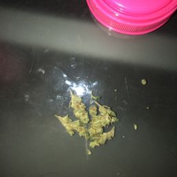 Dried marijuana flower w/ flash Dried marijuana flower w/ flash