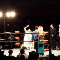 Pro Wrestling Syndicate at Rahway Rec Center - Sabu taunt