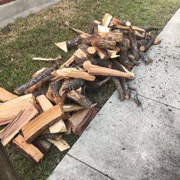 How my wood was delivered. How my wood was delivered.
