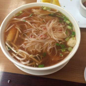 Pho House - #35. Seafood phô with added sriracha sauce and veggies. - Vietnamese Near Me - Oceanside, California Pho House - #35. Seafood phô with added sriracha sauce and veggies. - Vietnamese Near Me - Oceanside, California