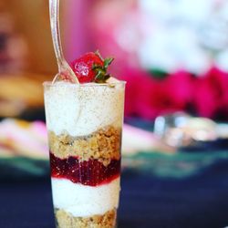 The #1 Pound Cake Man - It's all in the layers. Strawberry Cheesecake Parfait